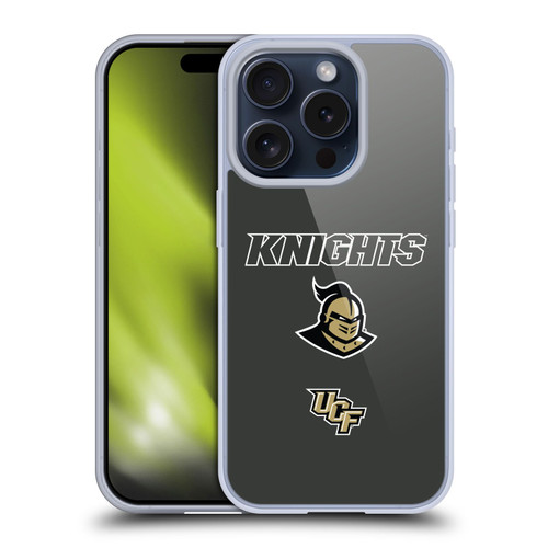 University Of Central Florida UCF University Of Central Florida Logo Soft Gel Case for Apple iPhone 15 Pro