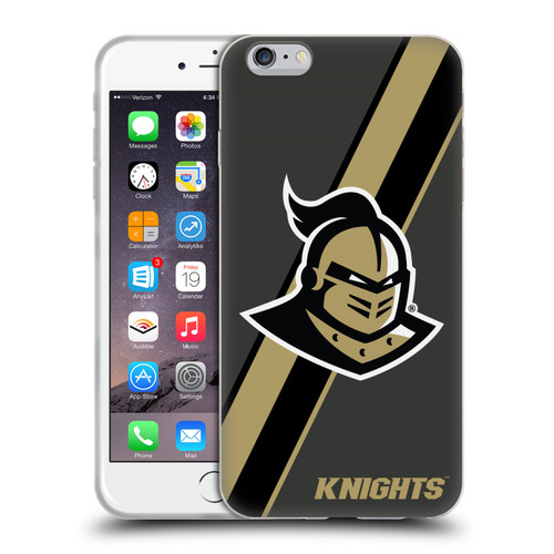 University Of Central Florida UCF University Of Central Florida Stripes Soft Gel Case for Apple iPhone 6 Plus / iPhone 6s Plus