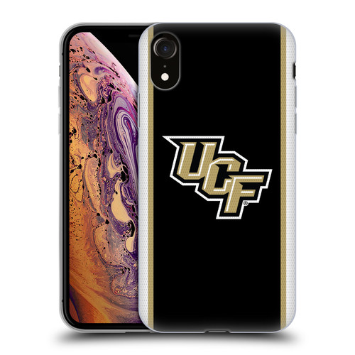 University Of Central Florida UCF University Of Central Florida Football Jersey Soft Gel Case for Apple iPhone XR