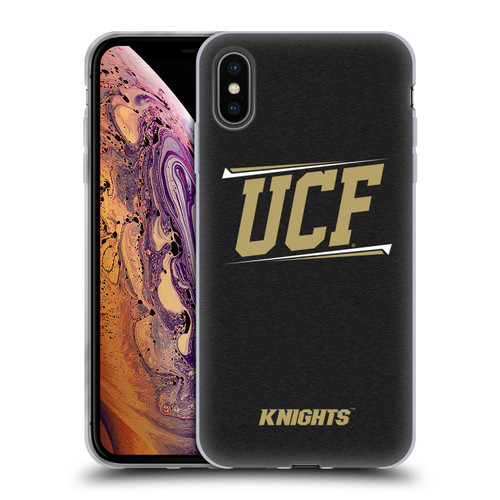 University Of Central Florida UCF University Of Central Florida Double Bar Soft Gel Case for Apple iPhone XS Max