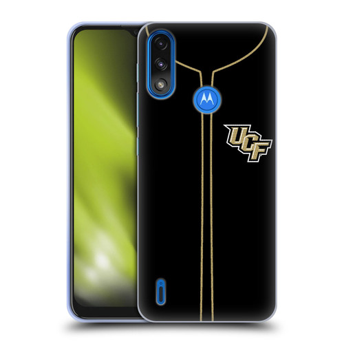 University Of Central Florida UCF University Of Central Florida Baseball Jersey Soft Gel Case for Motorola Moto E7 Power / Moto E7i Power