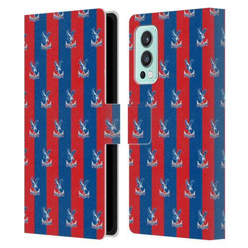 Crystal Palace FC Crest Pattern Leather Book Wallet Case Cover For OnePlus Nord 2 5G