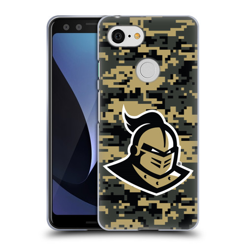 University Of Central Florida UCF University Of Central Florida Digital Camouflage Soft Gel Case for Google Pixel 3