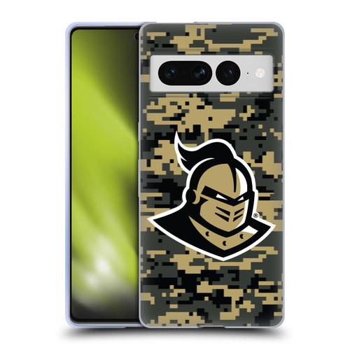 University Of Central Florida UCF University Of Central Florida Digital Camouflage Soft Gel Case for Google Pixel 7 Pro