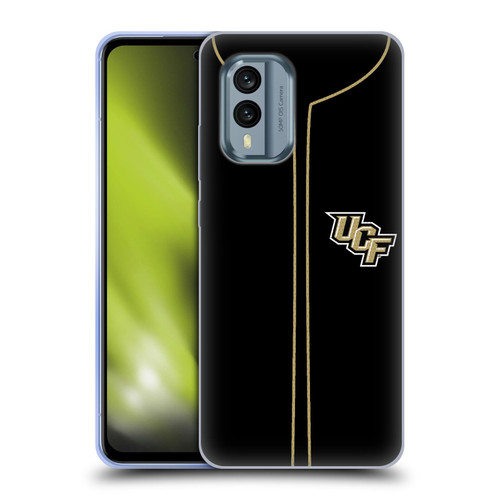 University Of Central Florida UCF University Of Central Florida Baseball Jersey Soft Gel Case for Nokia X30