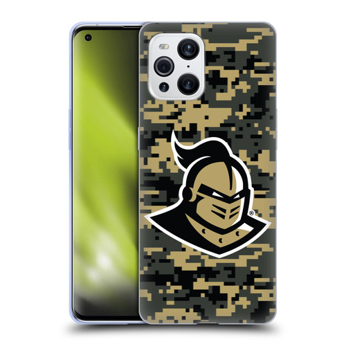 University Of Central Florida UCF University Of Central Florida Digital Camouflage Soft Gel Case for OPPO Find X3 / Pro