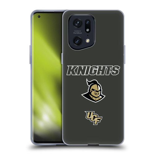 University Of Central Florida UCF University Of Central Florida Logo Soft Gel Case for OPPO Find X5 Pro