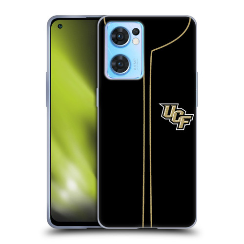 University Of Central Florida UCF University Of Central Florida Baseball Jersey Soft Gel Case for OPPO Reno7 5G / Find X5 Lite