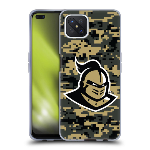 University Of Central Florida UCF University Of Central Florida Digital Camouflage Soft Gel Case for OPPO Reno4 Z 5G