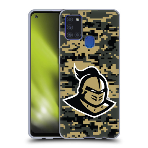 University Of Central Florida UCF University Of Central Florida Digital Camouflage Soft Gel Case for Samsung Galaxy A21s (2020)