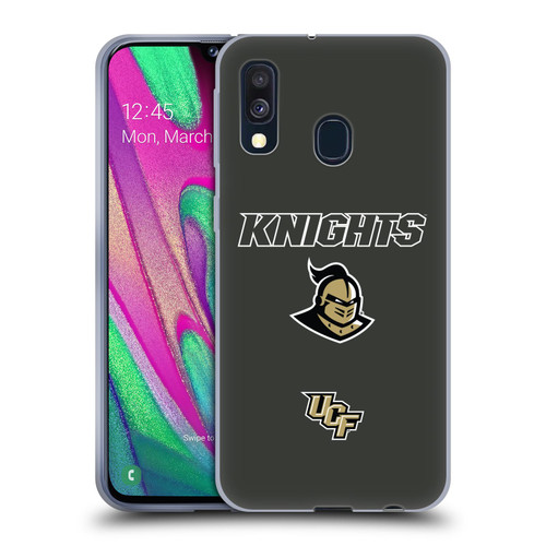 University Of Central Florida UCF University Of Central Florida Logo Soft Gel Case for Samsung Galaxy A40 (2019)