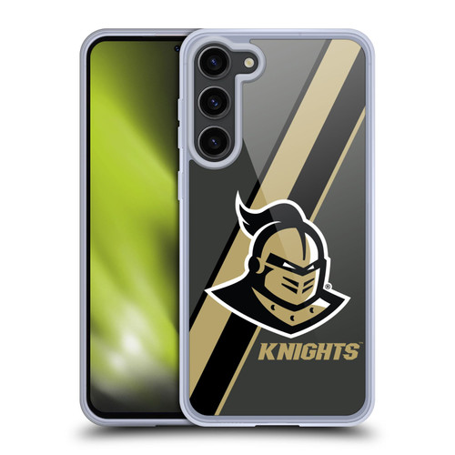 University Of Central Florida UCF University Of Central Florida Stripes Soft Gel Case for Samsung Galaxy S23+ 5G