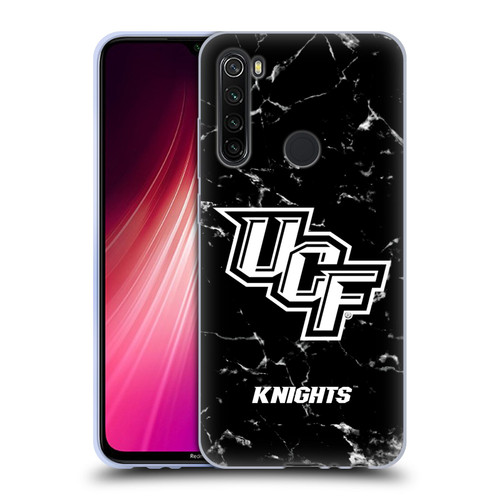 University Of Central Florida UCF University Of Central Florida Black And White Marble Soft Gel Case for Xiaomi Redmi Note 8T