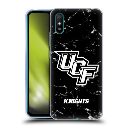 University Of Central Florida UCF University Of Central Florida Black And White Marble Soft Gel Case for Xiaomi Redmi 9A / Redmi 9AT