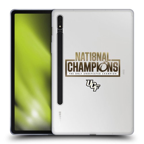 University Of Central Florida UCF 2 National Champions 3 Soft Gel Case for Samsung Galaxy Tab S8