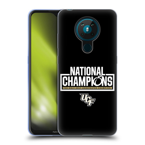 University Of Central Florida UCF 2 National Champions 1 Soft Gel Case for Nokia 5.3