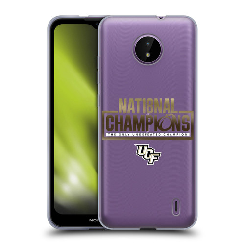University Of Central Florida UCF 2 National Champions 3 Soft Gel Case for Nokia C10 / C20