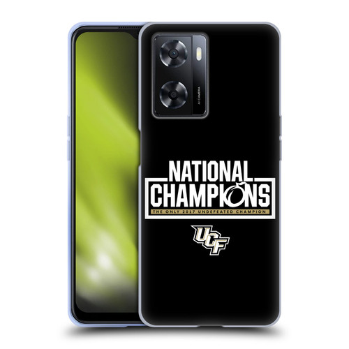 University Of Central Florida UCF 2 National Champions 1 Soft Gel Case for OPPO A57s