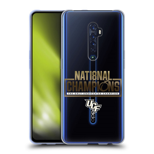 University Of Central Florida UCF 2 National Champions 3 Soft Gel Case for OPPO Reno 2