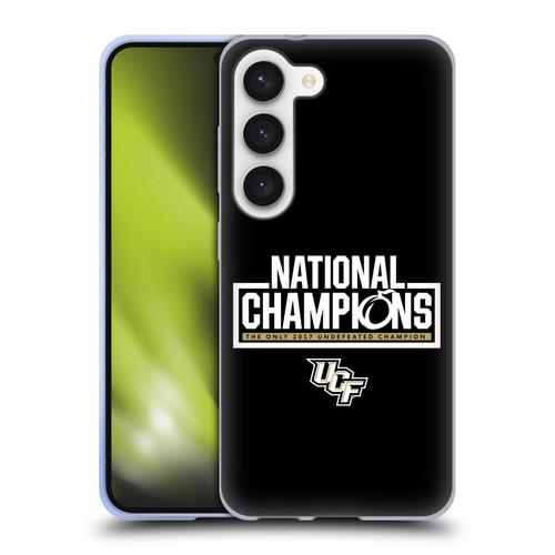 University Of Central Florida UCF 2 National Champions 1 Soft Gel Case for Samsung Galaxy S23 5G