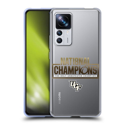 University Of Central Florida UCF 2 National Champions 3 Soft Gel Case for Xiaomi 12T Pro