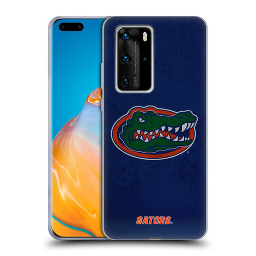 University Of Florida UF University Of Florida Distressed Look Soft Gel Case for Huawei P40 Pro / P40 Pro Plus 5G