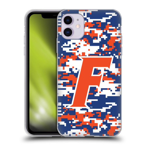 University Of Florida UF University Of Florida Digital Camouflage Soft Gel Case for Apple iPhone 11