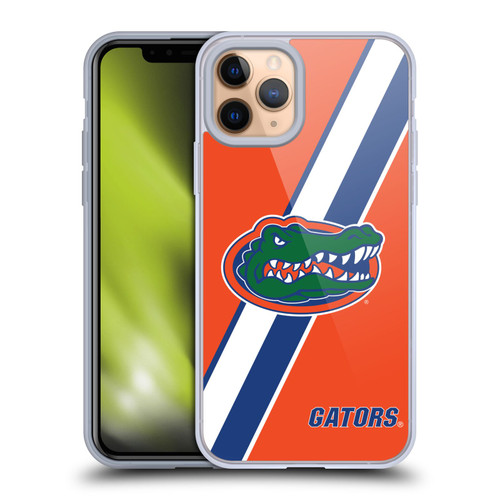 University Of Florida UF University Of Florida Stripes Soft Gel Case for Apple iPhone 11 Pro