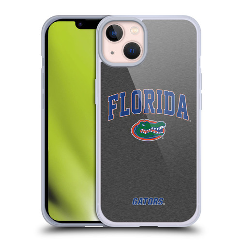 University Of Florida UF University Of Florida Campus Logotype Soft Gel Case for Apple iPhone 13