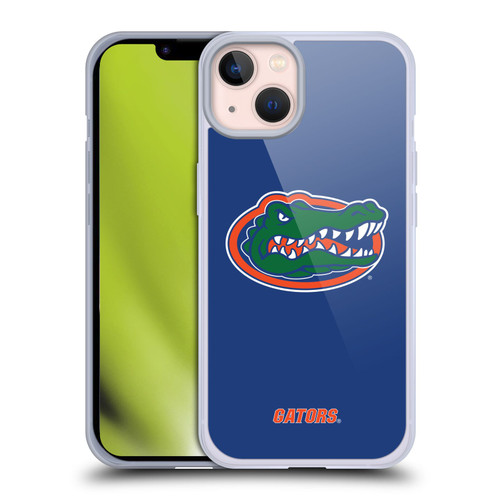 University Of Florida UF University Of Florida Plain Soft Gel Case for Apple iPhone 13