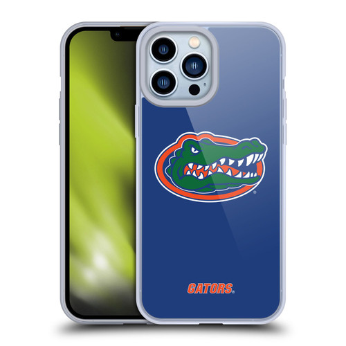University Of Florida UF University Of Florida Plain Soft Gel Case for Apple iPhone 13 Pro Max