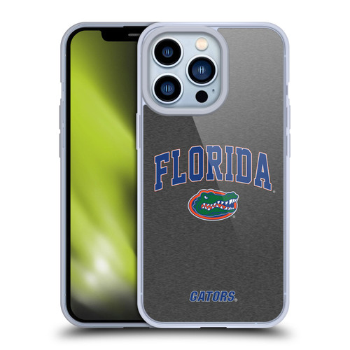 University Of Florida UF University Of Florida Campus Logotype Soft Gel Case for Apple iPhone 13 Pro