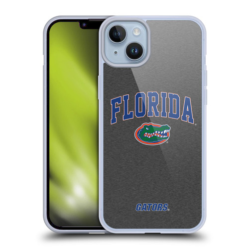 University Of Florida UF University Of Florida Campus Logotype Soft Gel Case for Apple iPhone 14 Plus