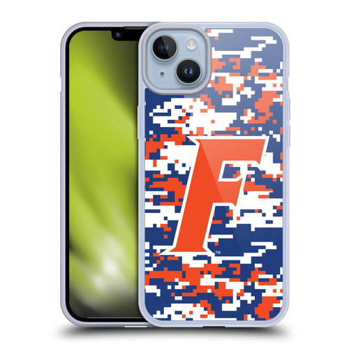University Of Florida UF University Of Florida Digital Camouflage Soft Gel Case for Apple iPhone 14 Plus