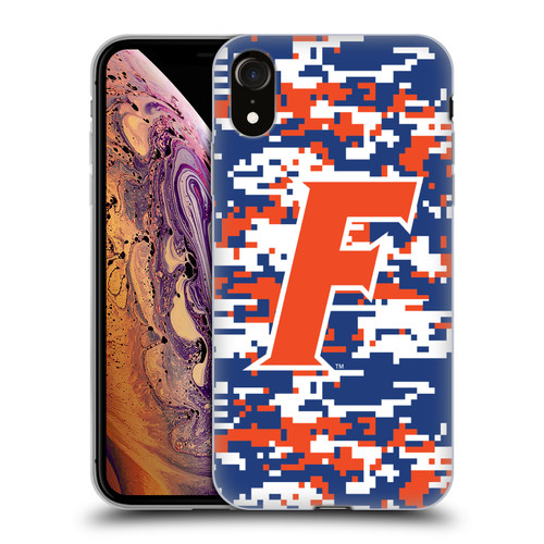 University Of Florida UF University Of Florida Digital Camouflage Soft Gel Case for Apple iPhone XR