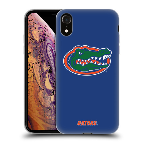 University Of Florida UF University Of Florida Plain Soft Gel Case for Apple iPhone XR