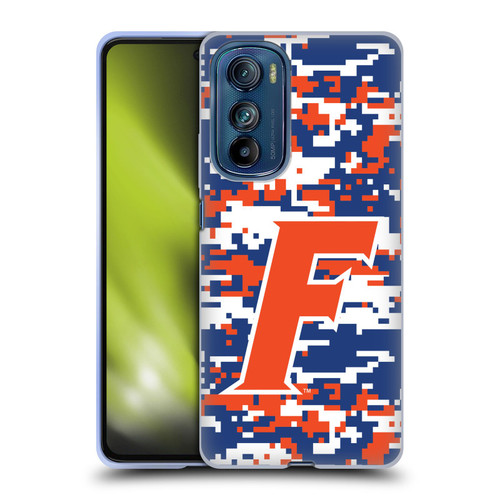 University Of Florida UF University Of Florida Digital Camouflage Soft Gel Case for Motorola Edge 30
