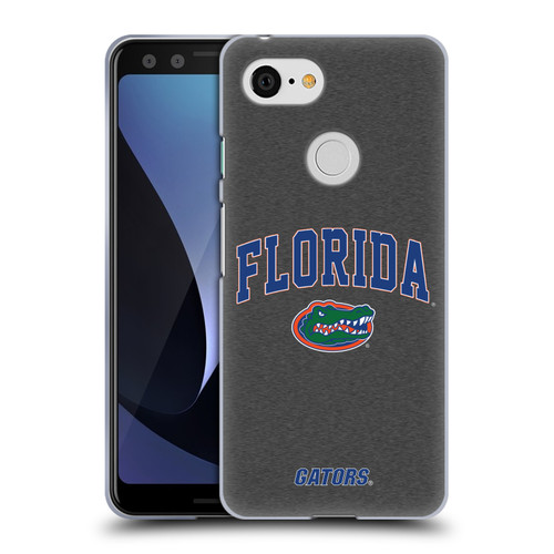 University Of Florida UF University Of Florida Campus Logotype Soft Gel Case for Google Pixel 3