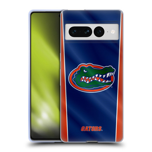 University Of Florida UF University Of Florida Banner Soft Gel Case for Google Pixel 7 Pro