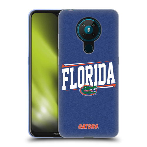 University Of Florida UF University Of Florida Double Bar Soft Gel Case for Nokia 5.3