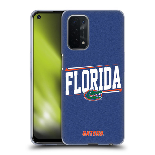 University Of Florida UF University Of Florida Double Bar Soft Gel Case for OPPO A54 5G