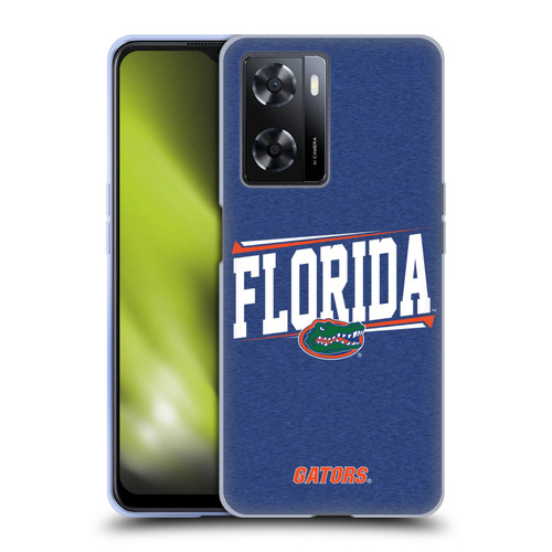 University Of Florida UF University Of Florida Double Bar Soft Gel Case for OPPO A57s