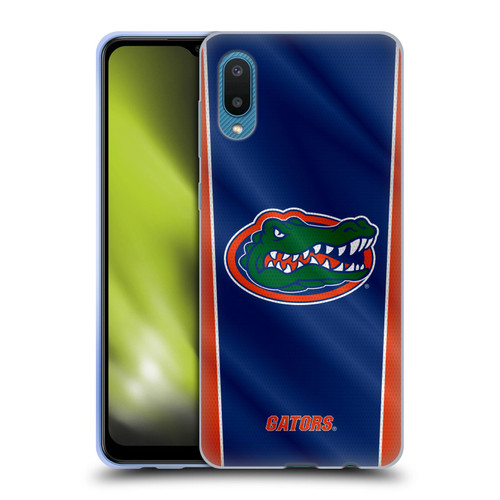 University Of Florida UF University Of Florida Banner Soft Gel Case for Samsung Galaxy A02/M02 (2021)