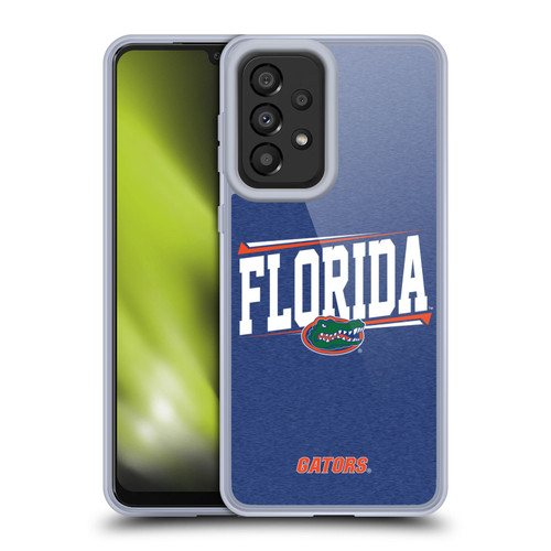 University Of Florida UF University Of Florida Double Bar Soft Gel Case for Samsung Galaxy A33 5G (2022)