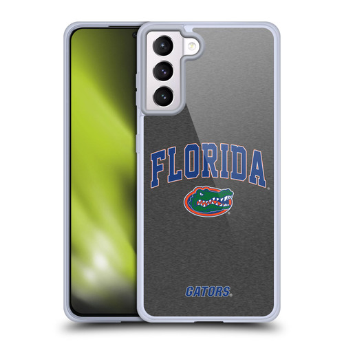 University Of Florida UF University Of Florida Campus Logotype Soft Gel Case for Samsung Galaxy S21+ 5G