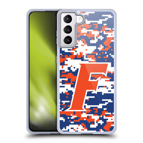 University Of Florida UF University Of Florida Digital Camouflage Soft Gel Case for Samsung Galaxy S21+ 5G
