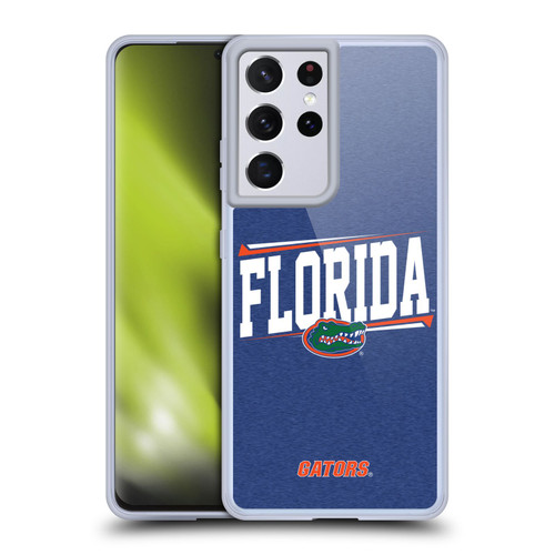 University Of Florida UF University Of Florida Double Bar Soft Gel Case for Samsung Galaxy S21 Ultra 5G