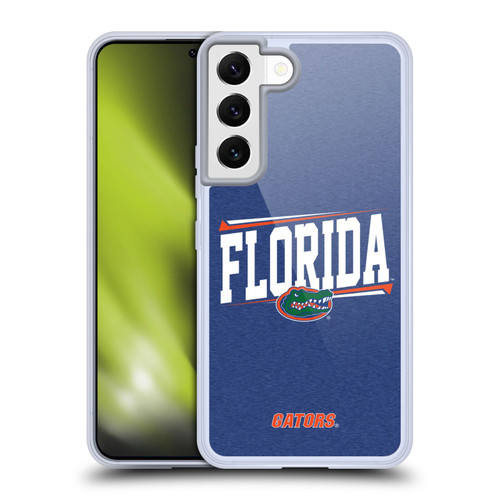 University Of Florida UF University Of Florida Double Bar Soft Gel Case for Samsung Galaxy S22 5G