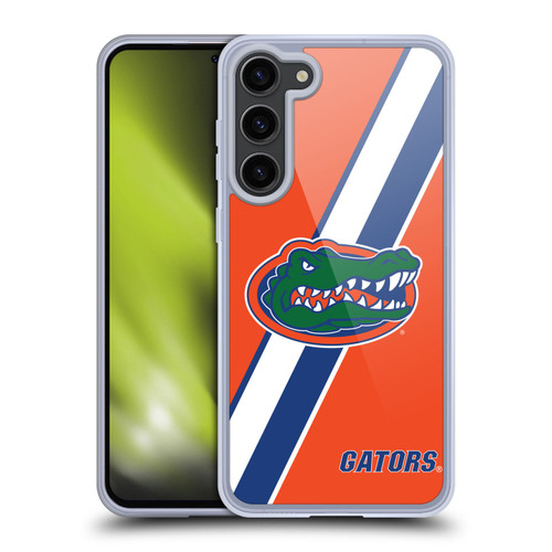 University Of Florida UF University Of Florida Stripes Soft Gel Case for Samsung Galaxy S23+ 5G