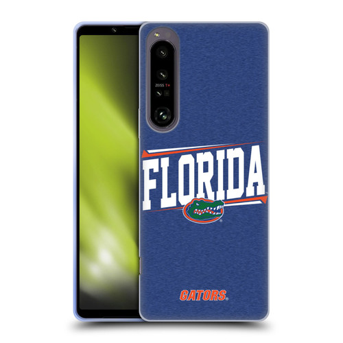 University Of Florida UF University Of Florida Double Bar Soft Gel Case for Sony Xperia 1 IV